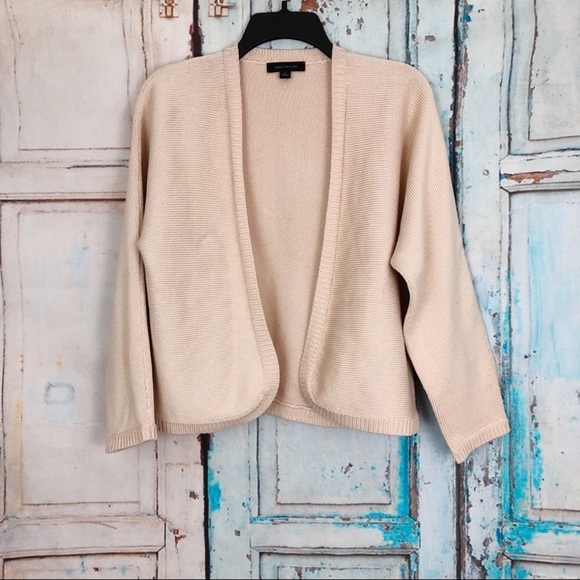 Ann Taylor Sweaters - Ann Taylor Blush Open Front Cardigan